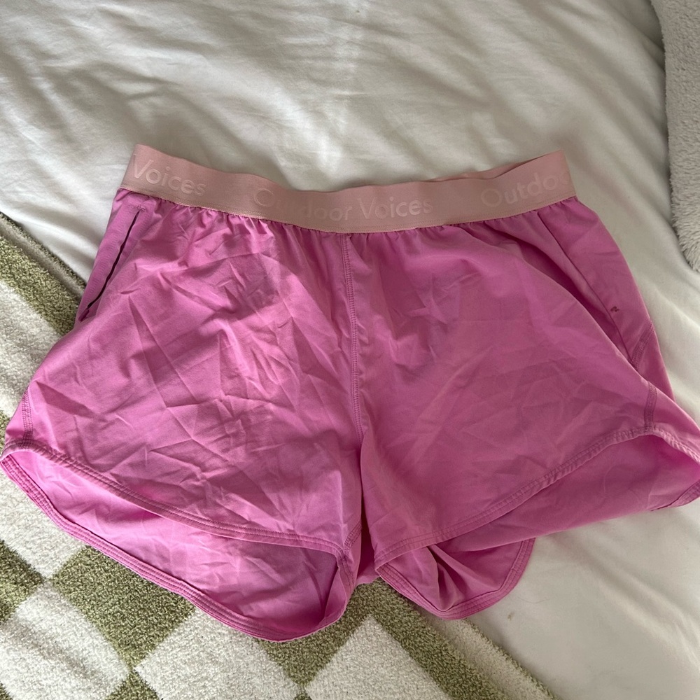 OV Relay Shorts - 3”, Baby Pink - GREAT CONDITION